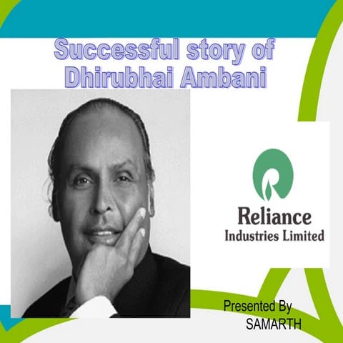 Dhirubahai ambani