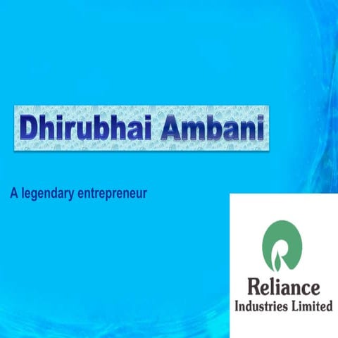 Dhirubhai ambani
