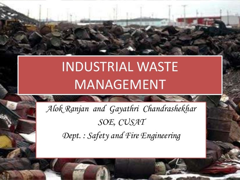Industrial Waste Management