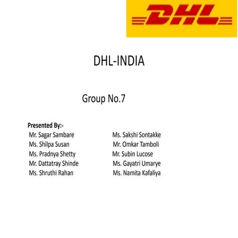 Dhl india
