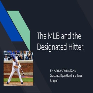 DH or No DH | PPT