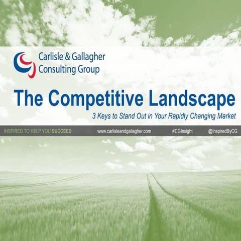 The Competitive Landscape: 3 Keys to Stand Out in Your Rapidly Changing Market