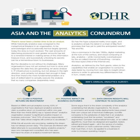 ASIA AND THE ANALYTICS CONUNDRUM