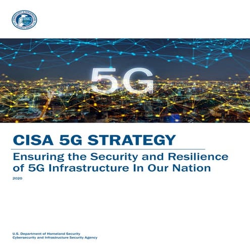 DHS CISA 5G Strategy 2020