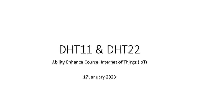 DHT11 & DHT22.pptx