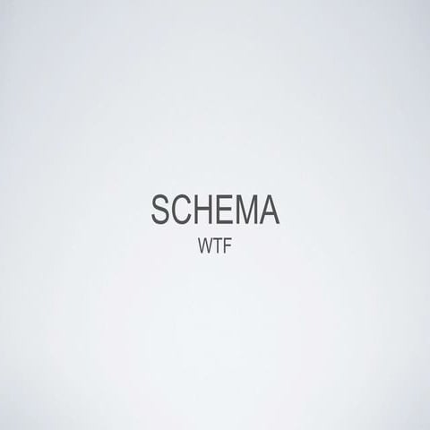 Peepcon schema presentation