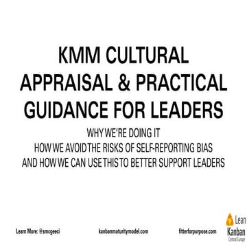 LKCE18 Steve McGee - KMM Cultural Appraisal and Practical Guidance for Leaders