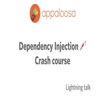 Dependency injection with dagger 2 | PDF