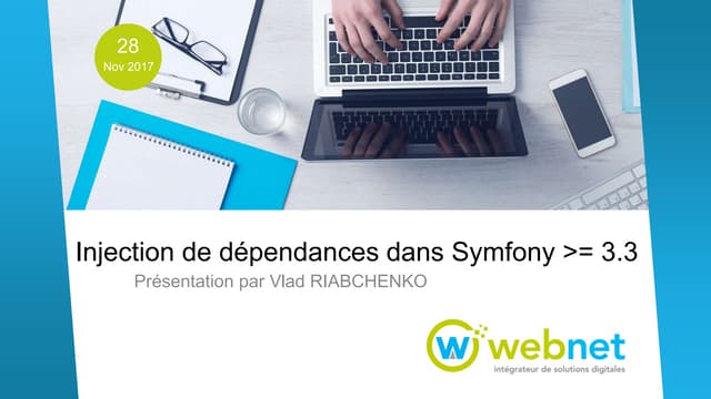 Injection de dépendances dans Symfony >= 3.3
