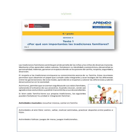 ficha como es tu familia para estudiantes | DOCX