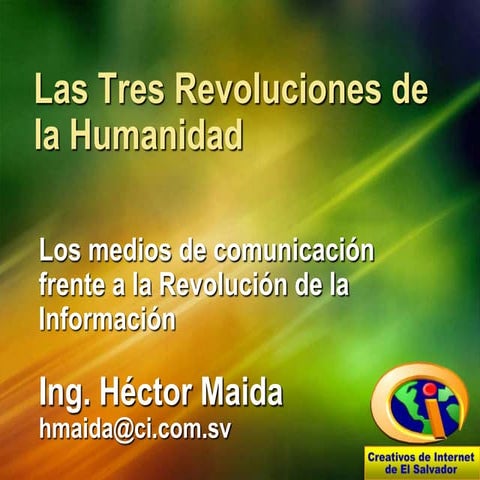 Las revoluciones de la comunicacion