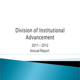Division of Institutional Advanceme...