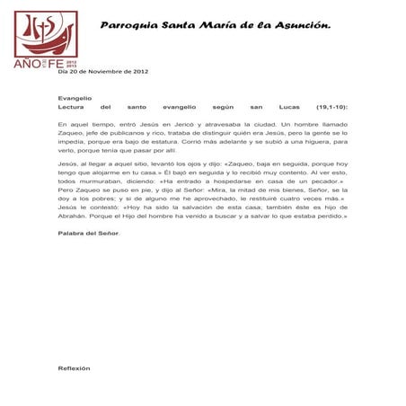 Dia 20 de noviembre de 2012