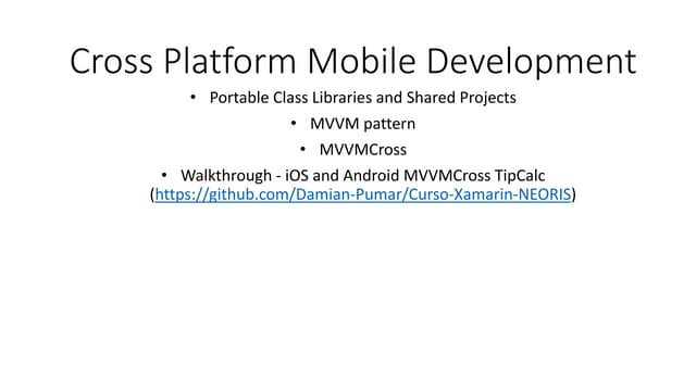 Dia 4   introduction to cross platform mobile development