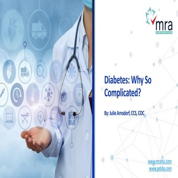 It is about Diabetes and related Complications