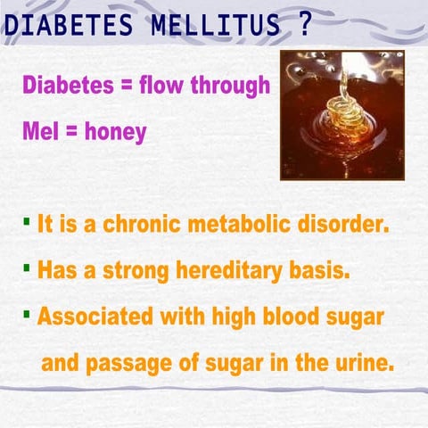 diabetes mellitus