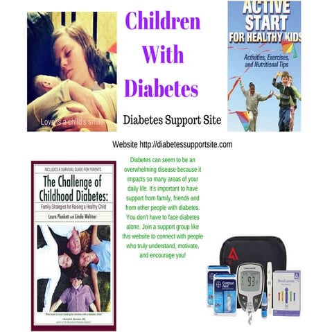 Diabetes support site children with diabetes presentation