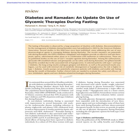Diabetes and ramadan final publication