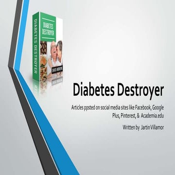 Diabetes Destroyer 