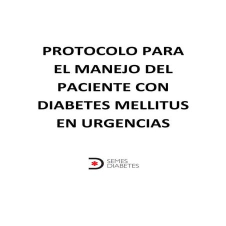 Diabetes en urgencias
