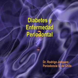 Diabetes y enf periodontal