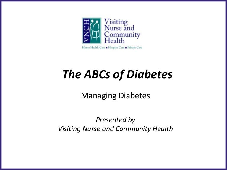 Diabetes Management Diabetes Management