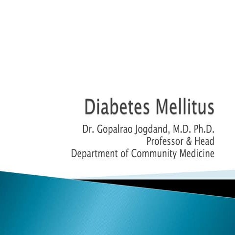 Diabetes mellitus
