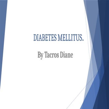 DIABETES MELLITUS diagnosisand treatment.pptx