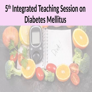 Anatomical aspect of type 1 and 2 Diabetes Mellitus