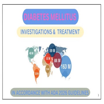 Screening for Type 2 Diabetes Mellitus | PPT