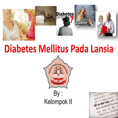 Diabetes mellitus pada lansia