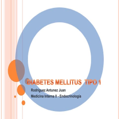 Diabetes mellitus  tipo 1