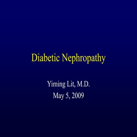 Diabetes Nephropathy.ppt