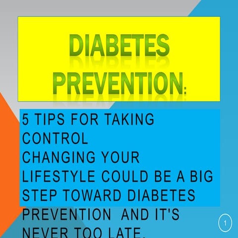 DIABETIS PREVENTION