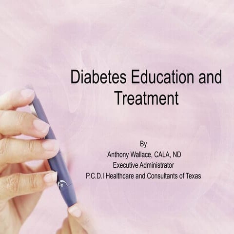 Diabetes prevention and natural treatment