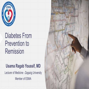 Diabetes Remission and Prevention