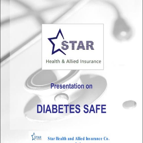 Diabetes Safe  Ppt