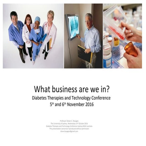 Diabetes therapies and technology: implications for doctors and patients