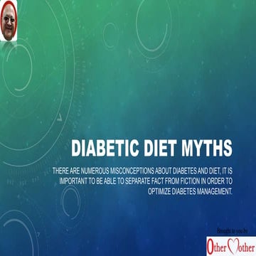 Diabetic diet myths