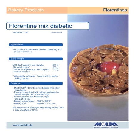 Diabetic Florentine Mix