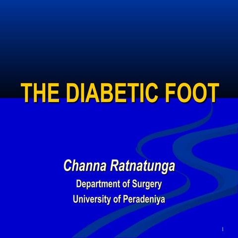 Diabetic foot