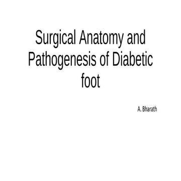 Diabetic foot