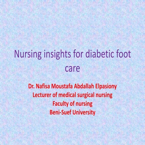 Management Of Diabetic Foot Ulcers .pptx