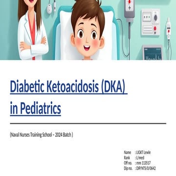 Diabetic Ketoacidosis (DKA) ( mm113.pptx