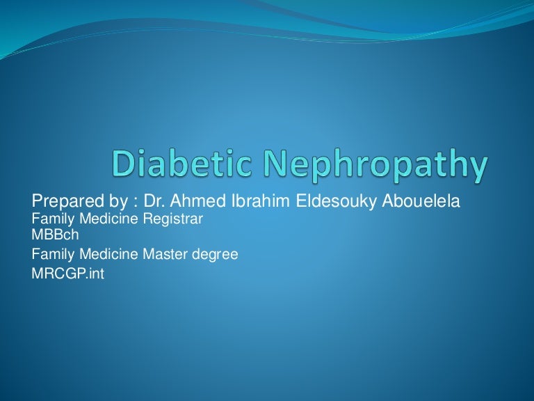 microalbuminuria diabetes ppt