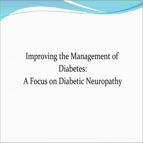 Diabetic Neuropathy