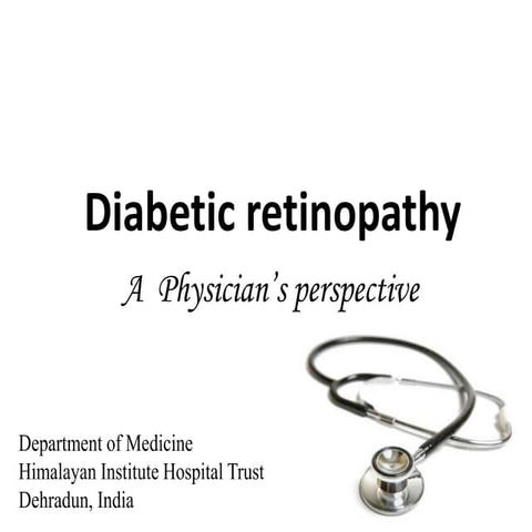 Diabetic retinopathy