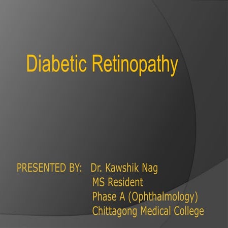 Diabetic retinopathy