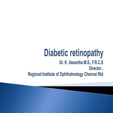 Diabetic retinopathy
