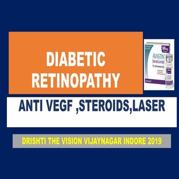 Diabetic retinopathy management  